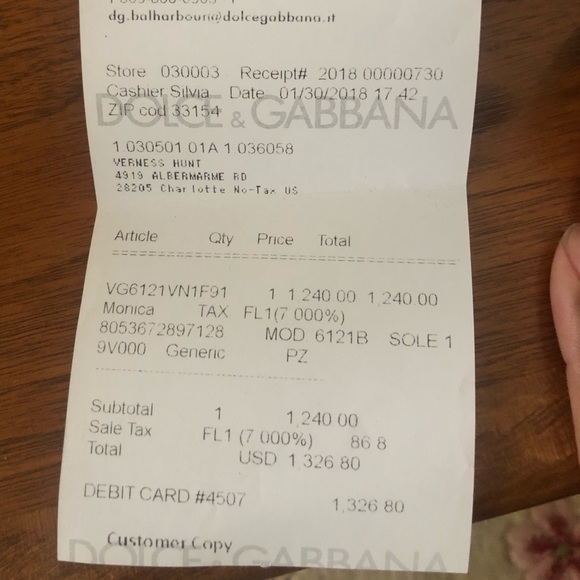 Limited Edition Dolce & Gabbana Sunglasses - Picture 3 of 5